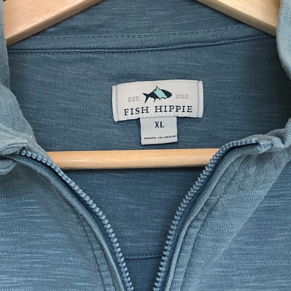 1/4 zip pullover Fish Hippie